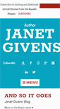 Mobile Screenshot of janetgivens.com